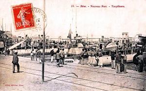 2716- Bone - Port - Torpilleurs - 1912